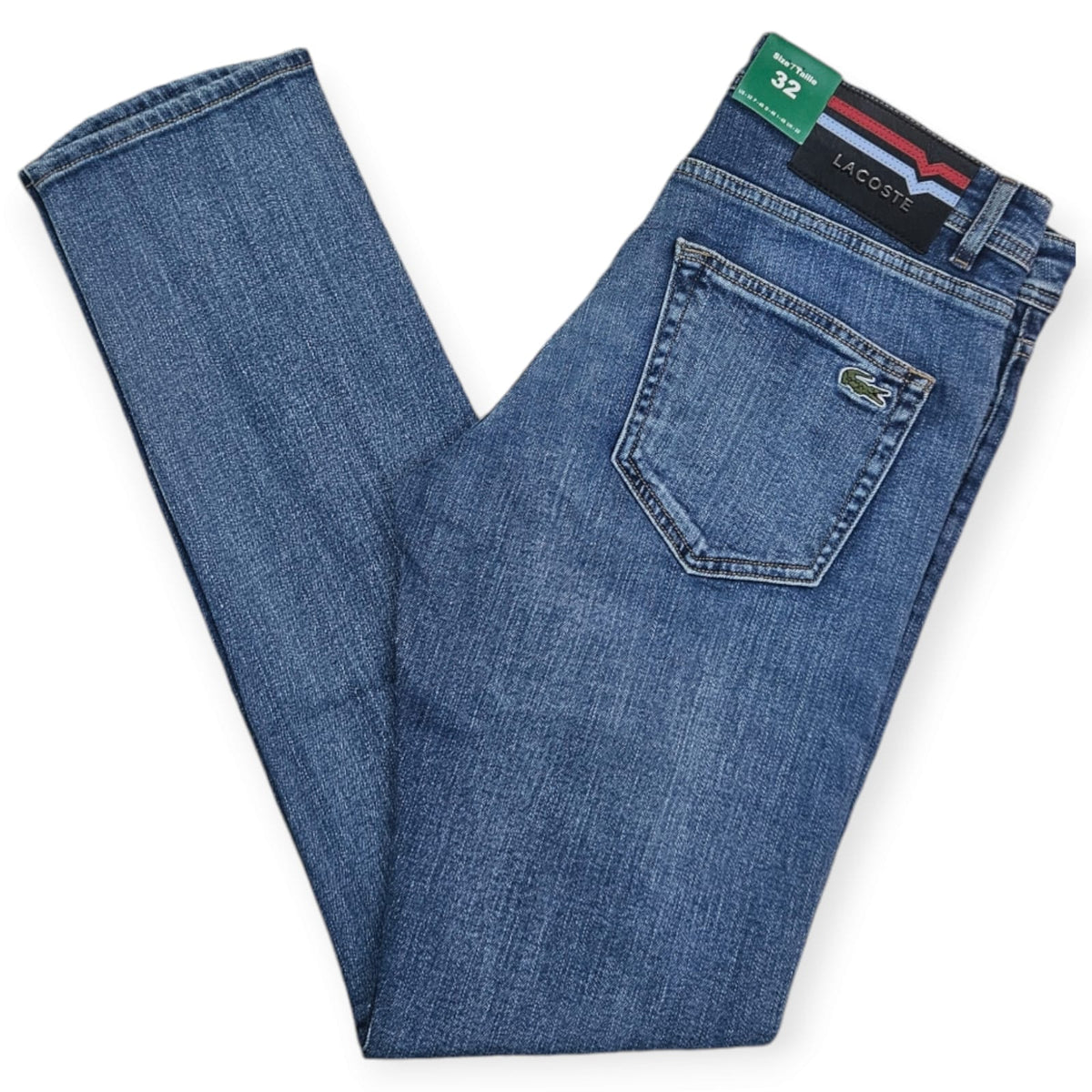 Jean Lacoste Coupe Normal ref-LC0107 BLEU