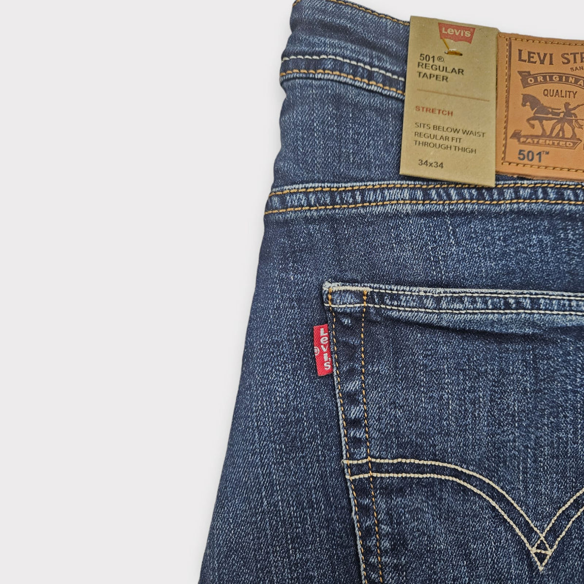 Jean LEVIS Coupe Normal ref-L501 BLEU