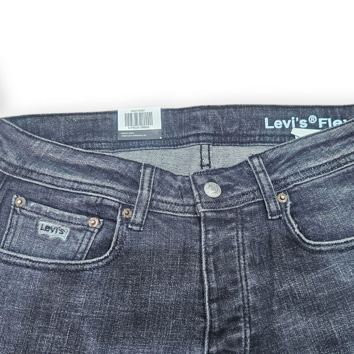 Jean levis  Coupe Normal  ref-501 Gris Noir