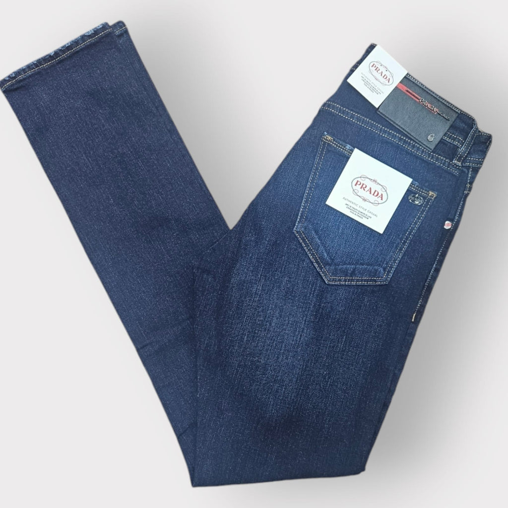 Jean PRADA Coupe Normal  ref-Pd907 Bleu