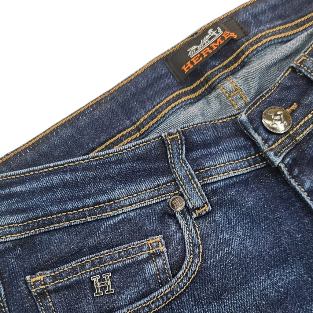 Jean HERMES  Coupe Normal  ref-HR921 BLEU